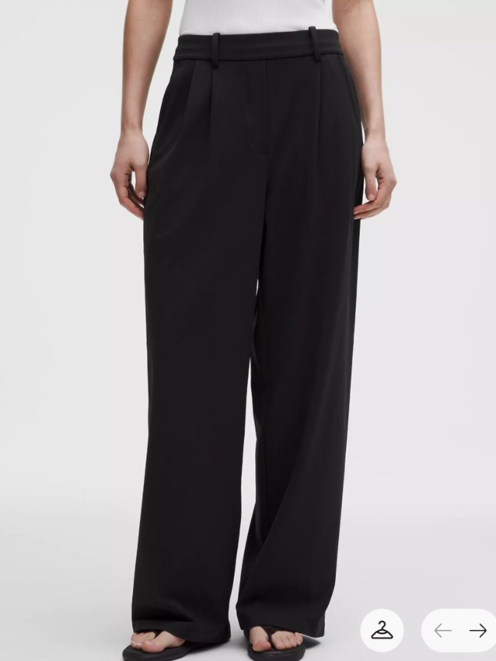 Lululemon Daydrift High-Rise Wide-Leg Trouser (Short) size XL